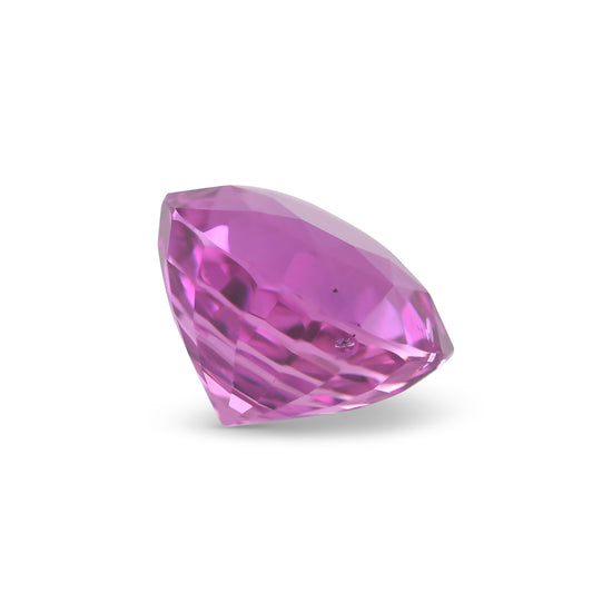4.58 Carat Pink SRI LANKAN Round Sapphire GIA