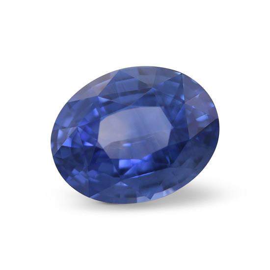 4.61 Carat Blue SRI LANKAN Oval Sapphire GIA No Heat