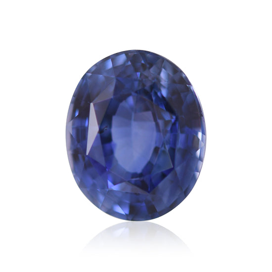 4.61 Carat Blue SRI LANKAN Oval Sapphire GIA