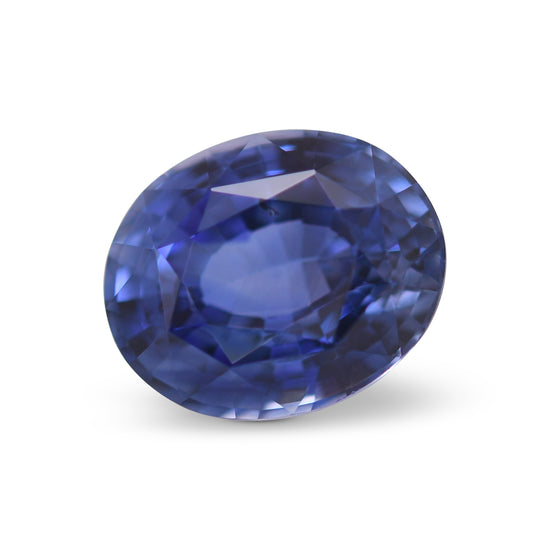 4.61 Carat Blue SRI LANKAN Oval Sapphire GIA