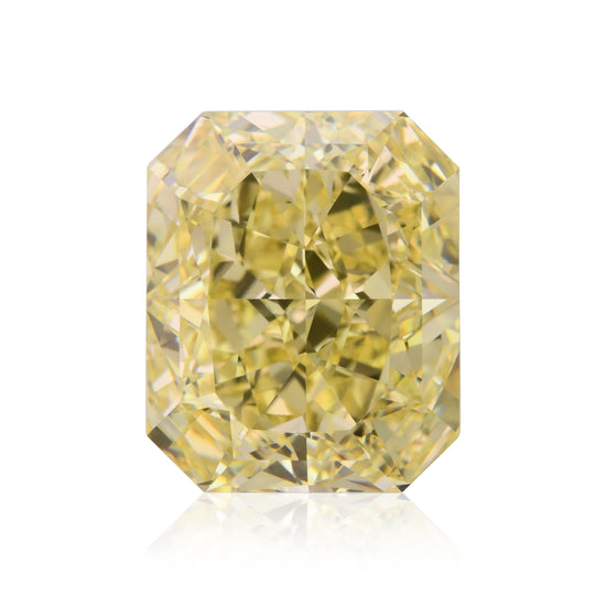 4.88 Carat Fancy Intense Yellow Radiant Diamond VVS1 GIA