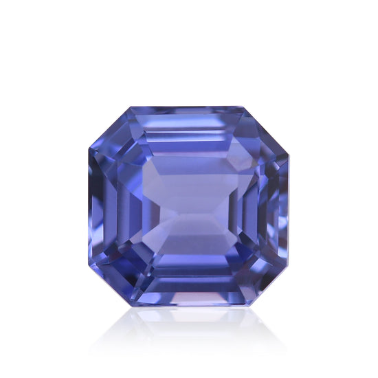 4.98 Carat Purple MADAGASCAR Emerald Sapphire GIA Unheated