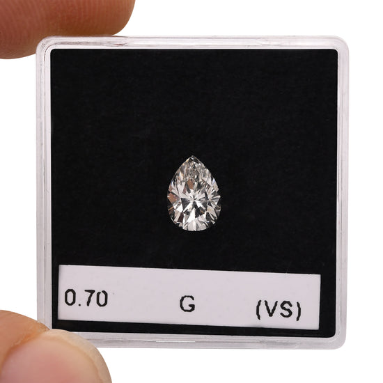 0.70 Carat G Pear Diamond (VS)