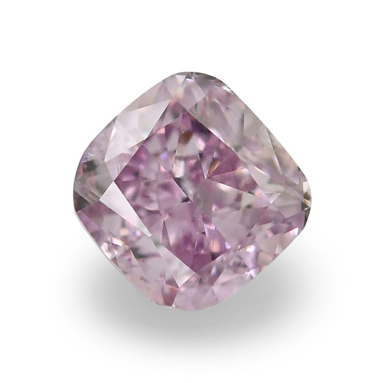 0.50 Carat Fancy Pink Purple Cushion Diamond SI1 GIA