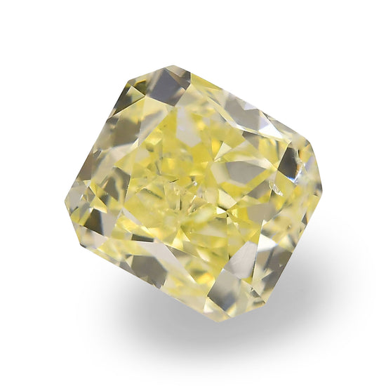1.31 Carat Fancy Light Yellow Radiant Diamond SI1 GIA