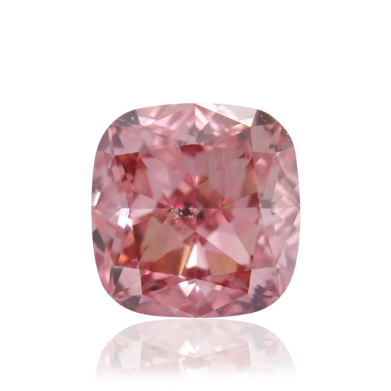 Diamante cuscino rosa-arancio intenso elegante da 0,45 carati VVS2 ARGYLE