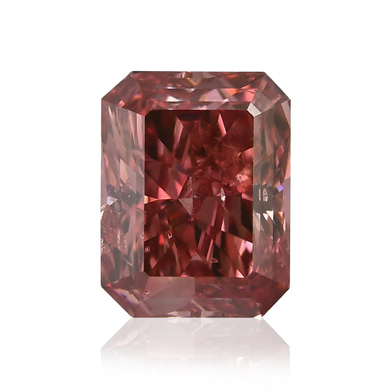 Diamante Radiant Fancy Red da 0,89 carati (I1) GIA