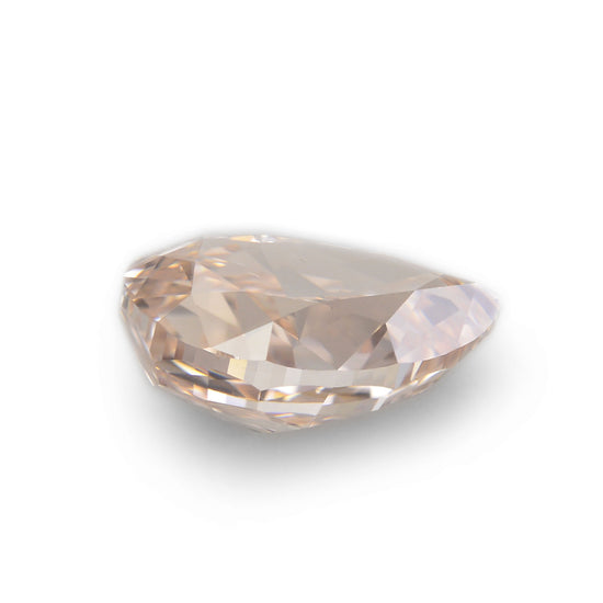 2.00 Carat Fancy Brown Pink Pear Diamond VS2 GIA