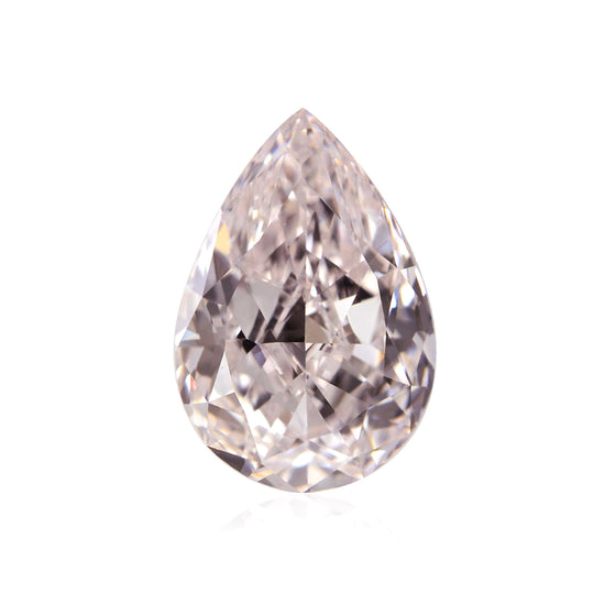 1.45 Carat Fancy Light Pink Pear Diamond VVS1 GIA