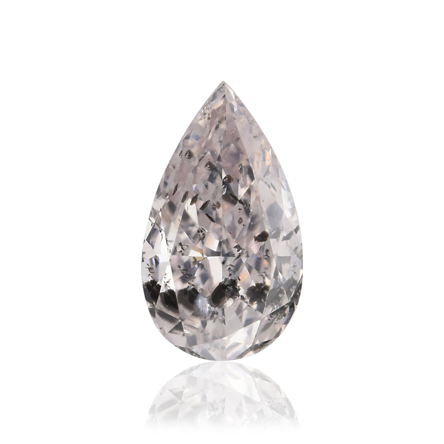 Diamante a goccia rosa chiarissimo da 0,50 carati (I2) GIA