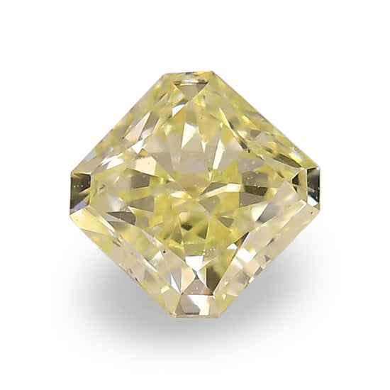 0.33 Carat Fancy Light Yellow Radiant Diamond (SI1)