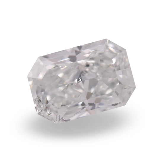 0.75 Carat Very Light Yellow Green Radiant Diamond (SI2) GIA