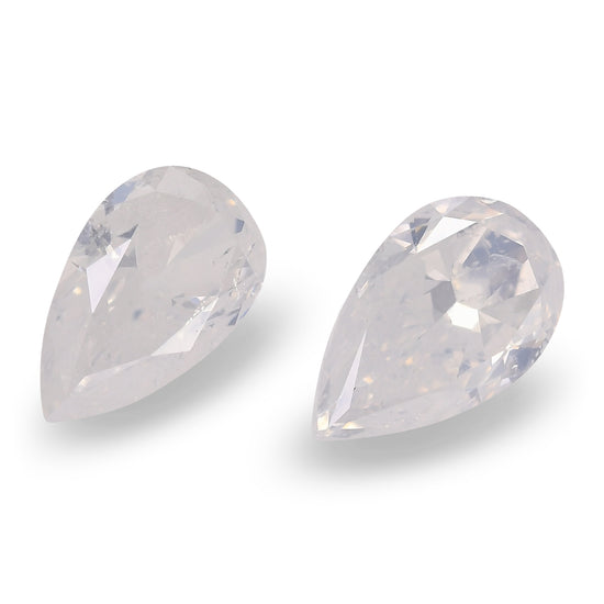 Diamanti bianchi a pera Fancy da 2,04 carati (SI2)