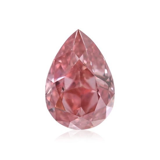 Diamante a Pera 0,31 Carati Fancy Intense Orangy Pink VVS2 ARGYLE