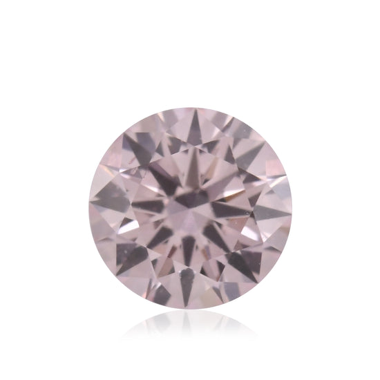 0.26 Carat Fancy Purplish Pink Round Diamond SI1 GIA & ARGYLE