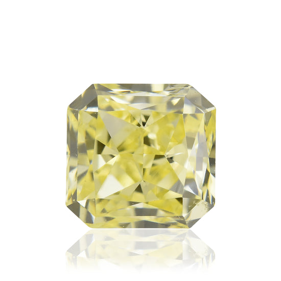 0,43 Karat Fancy Yellow Radiant Diamant (SI1) GIA