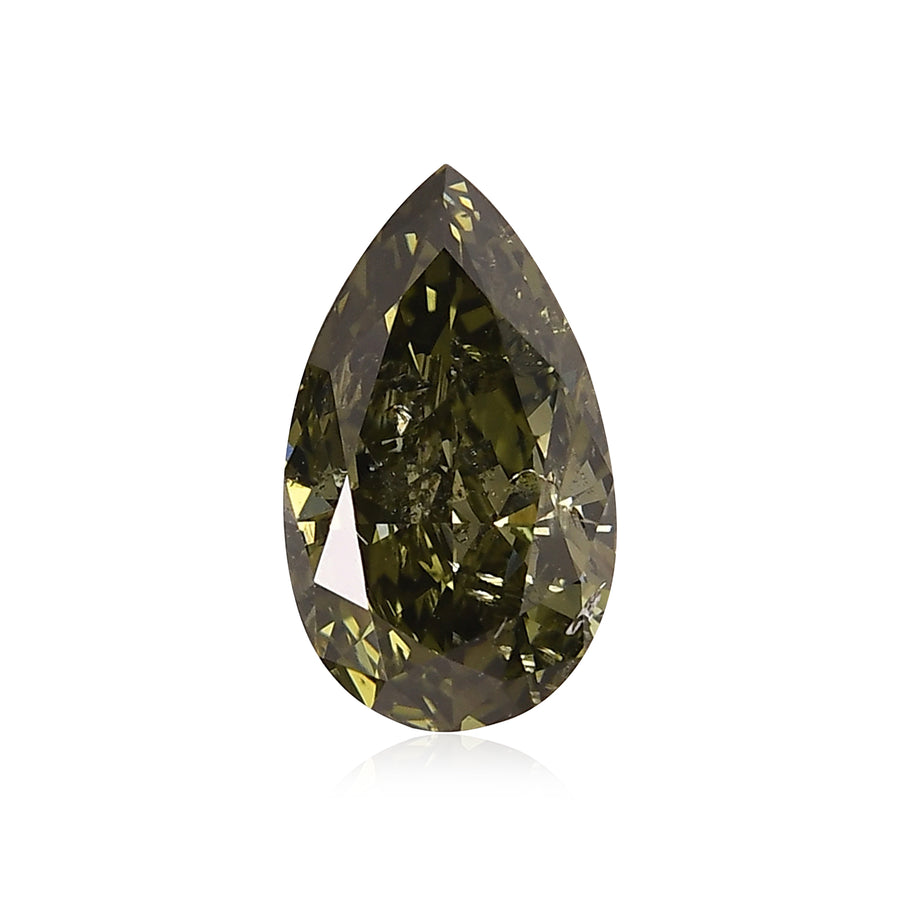 1.06 Carat Chameleon Pear Diamond I1 GIA