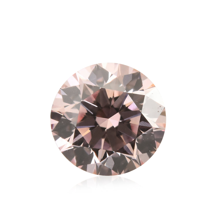 Diamante rotondo Fancy Light Pink da 0,24 carati VVS2 GIA & ARGYLE