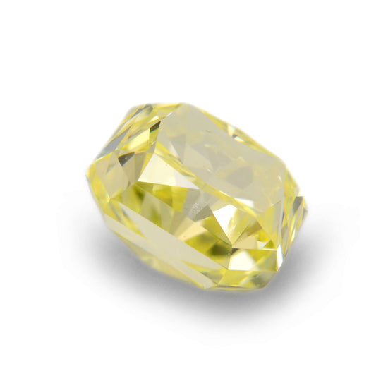 0.44 Carat Fancy Yellow Radiant Diamond SI1 IGI
