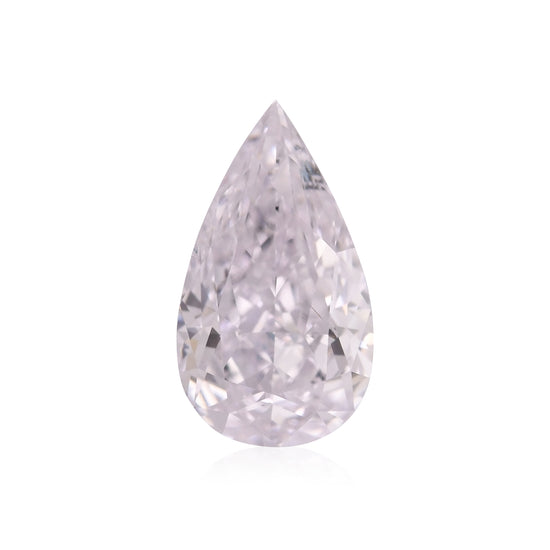 0.52 Carat Light Pink Pear Diamond SI1 GIA