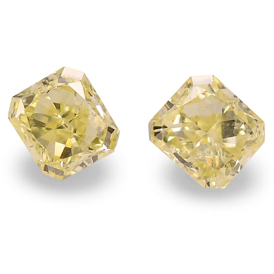 0.45 Carat Fancy Yellow Radiant Diamonds (VS)