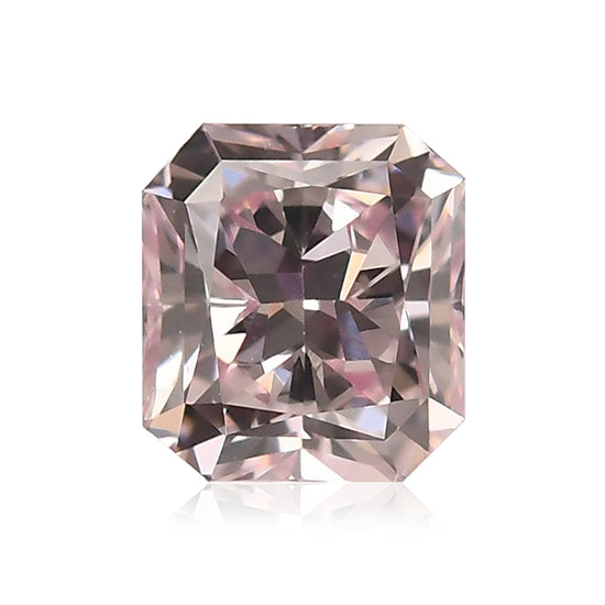 0.52 Carat Fancy Purplish Pink Radiant Argyle Diamond VS1