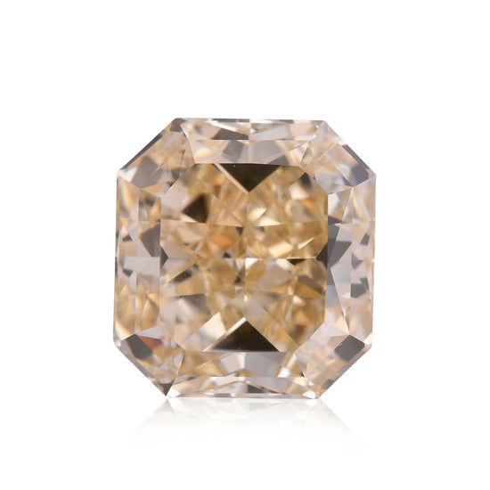 5.61 Carat Fancy Brownish Yellow Radiant Diamond VS2 GIA