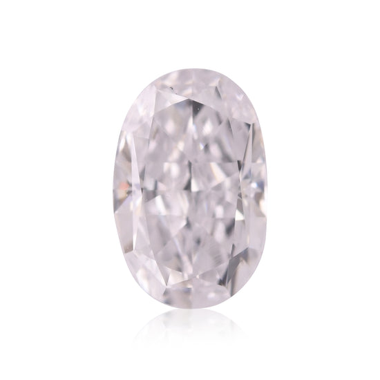 0.56 Carat Faint Pink Oval Diamond IF GIA