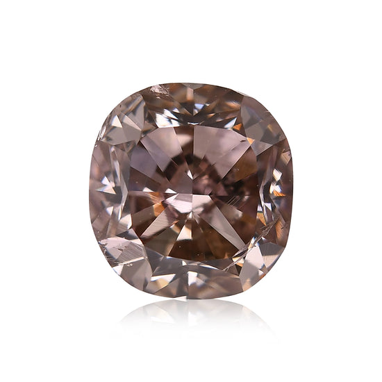 1,21 Karat Fancy Pinkish Brown Cushion Diamant SI2 GIA