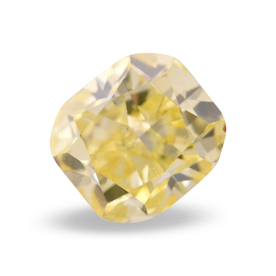 0.53 Carat Fancy Intense Yellow Radiant Diamond (SI1) GIA