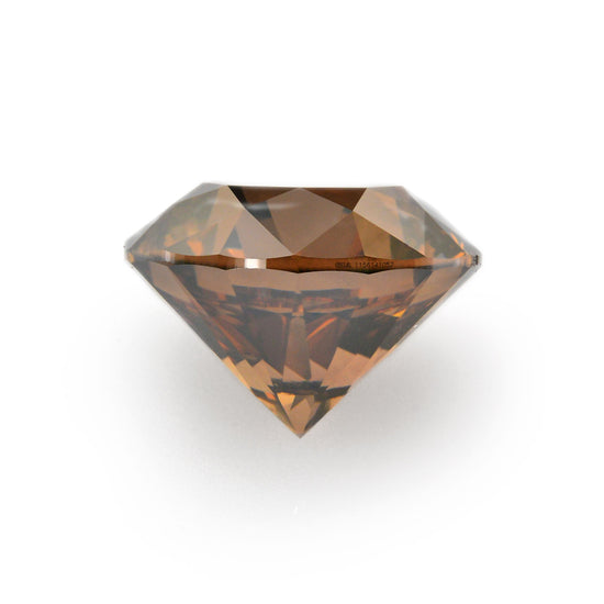 2.01 Carat Fancy Dark Brown Round Diamond SI1 GIA