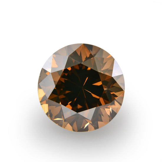 2.01 Carat Fancy Dark Brown Round Diamond SI1 GIA