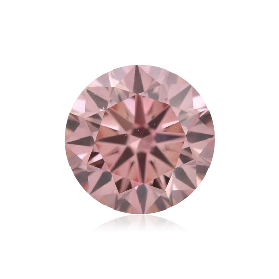 0.52 Karat Fancy Intense Orangy Pink runder Diamant VVS2 ARGYLE
