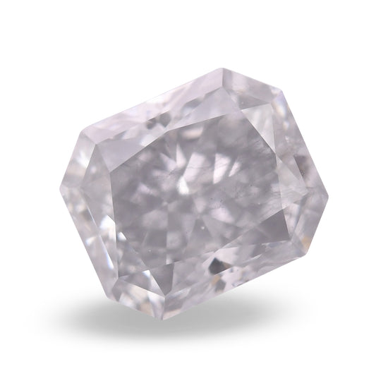 0.89 Carat Fancy Gray Blue Radiant Diamond I1 GIA