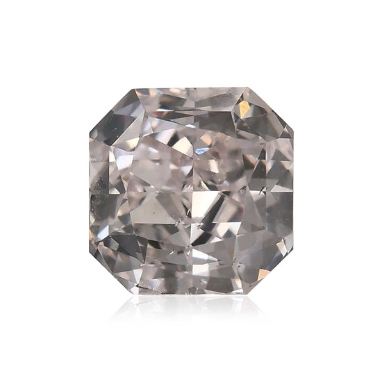 0.87 Carat Very Light Pink Radiant Diamond SI1 GIA