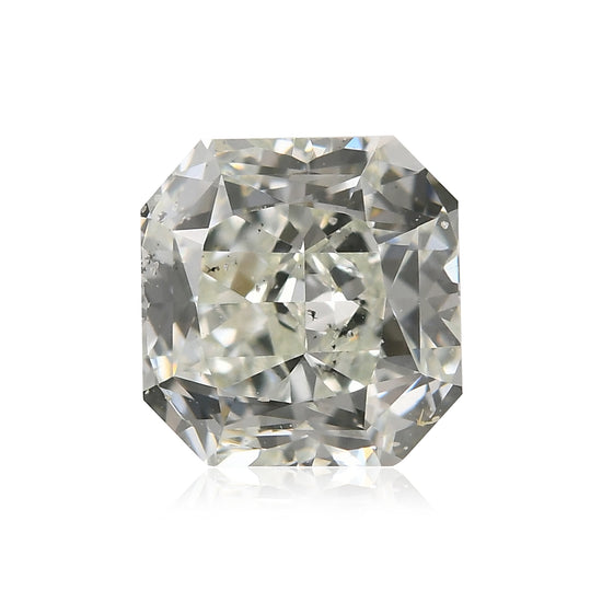 Diamante Radiant Verde Chiaro 0,88 carati SI2 GIA