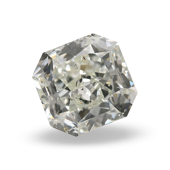 0.88 Carat Light Green Radiant Diamond SI2 GIA