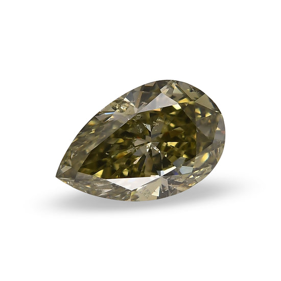 0.64 Carat Chameleon Pear Diamond SI2 GIA