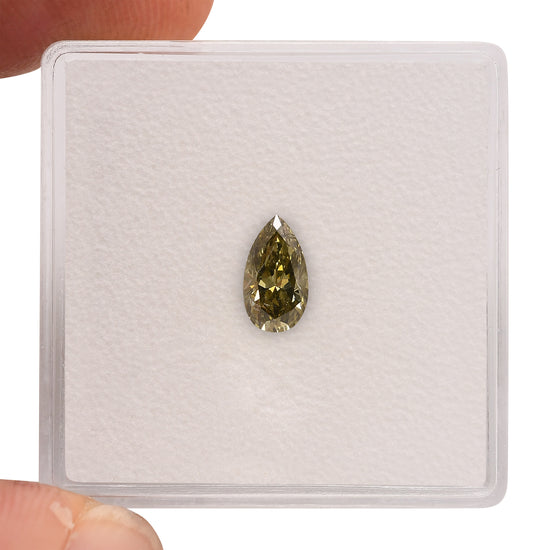 0.44 Carat Chameleon Pear Diamond SI2 GIA