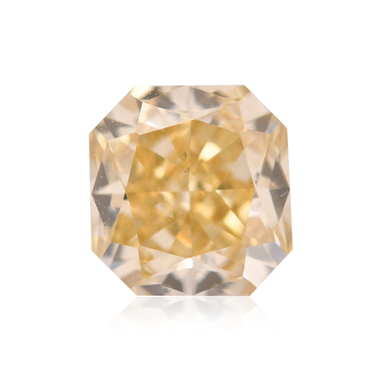 0.83 Carat Fancy Deep Brownish Yellow Radiant Diamond SI1 GIA