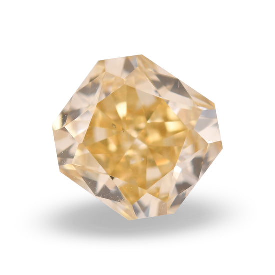 0.83 Carat Fancy Deep Brownish Yellow Radiant Diamond SI1 GIA