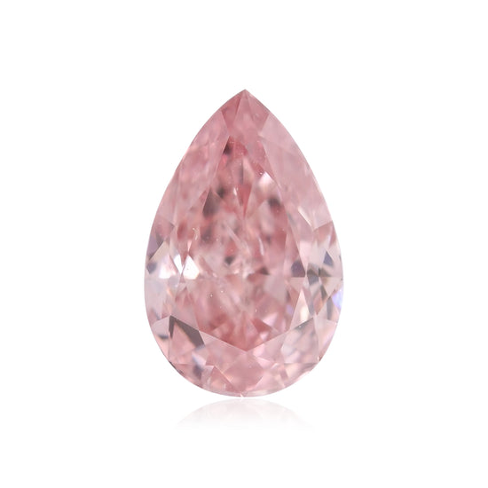 0,42 Karat Fancy Orangy Pink Pear Argyle Diamant I1 GIA