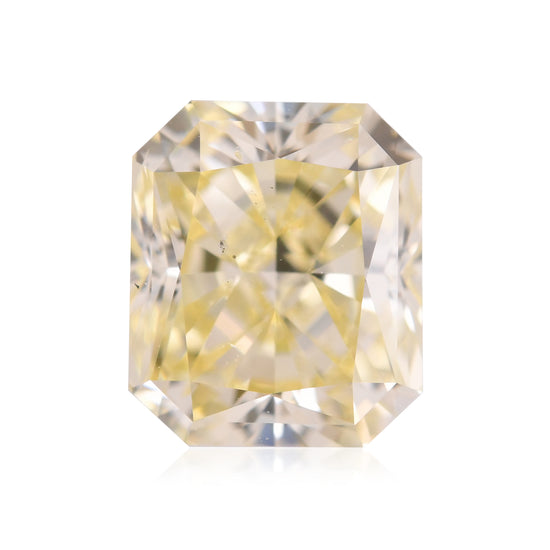 1.50 Carat Fancy Yellow Radiant Diamond SI1 GIA