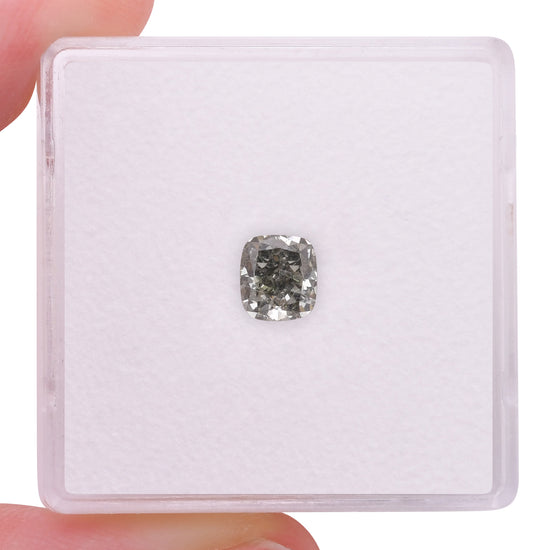 0.65 Carat Chameleon Cushion Diamond I1 GIA