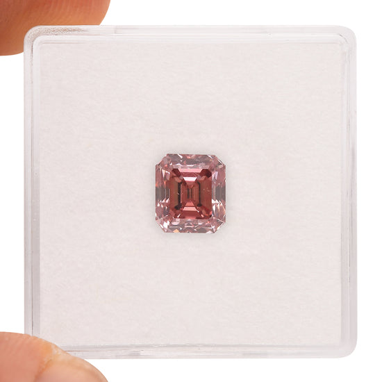1.73 Carat Fancy Intense Pink Emerald Diamond SI1 GIA & ARGYLE