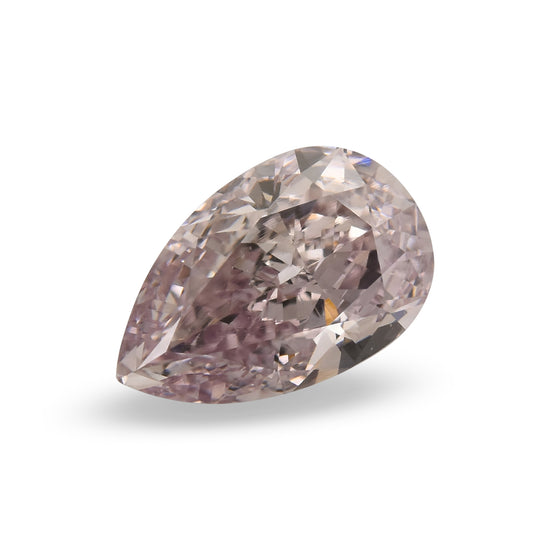 1.01 Carat Fancy Brownish Pink Pear Diamond VS1 GIA