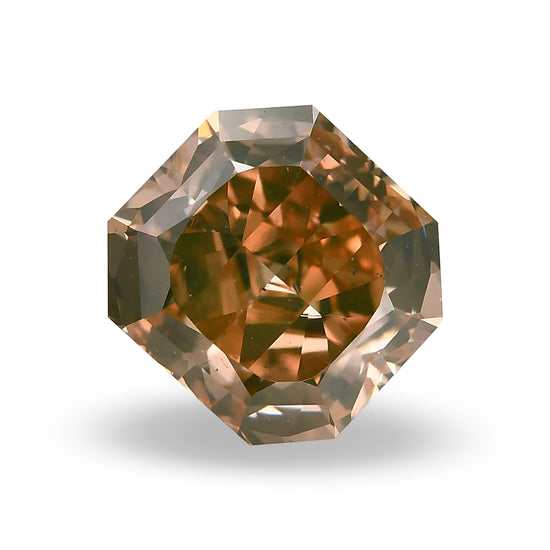 1.19 carati Fancy Brownish Yellowish Orange Radiant Diamond SI1 GIA