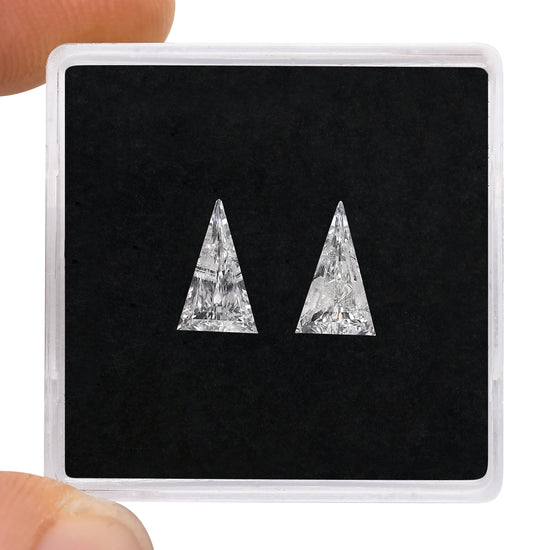 0.74 Carat F+ Triangle Diamonds (I1)