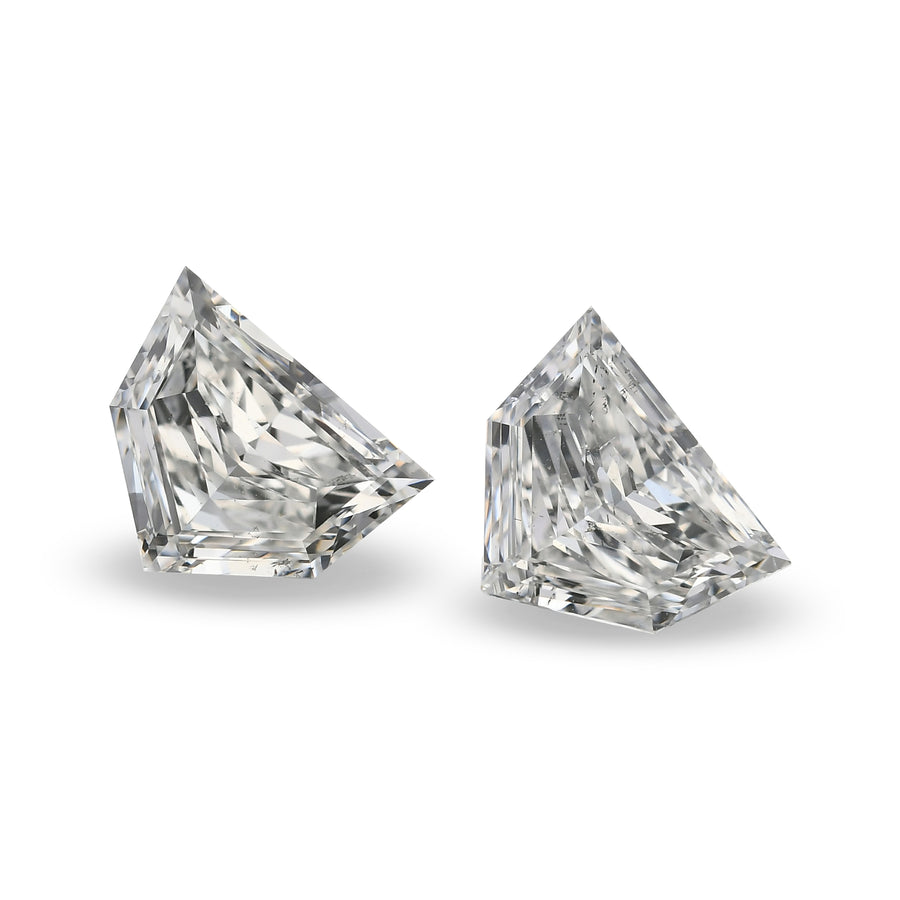 2.04 Carat H Shield-Cut Diamonds (SI)