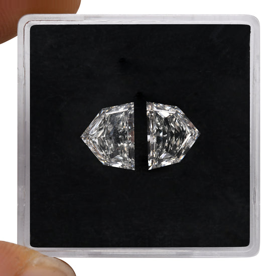 2.04 Carat H Shield-Cut Diamonds (SI)